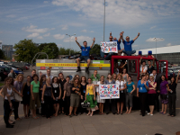 Stage 1: An amazing reception in Transcom Vilnius