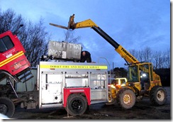 Dorset Mercedes tank & pump removal 17